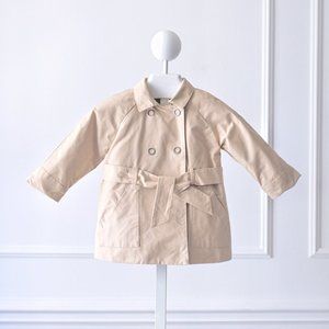 [9-12m] Zara Baby Beige Trench Coat